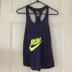 Purple Nike Tank Top